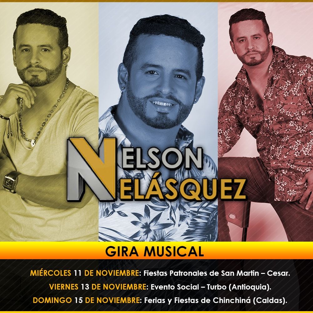Nelson Velásquez en Cesar, Antioquia y Caldas