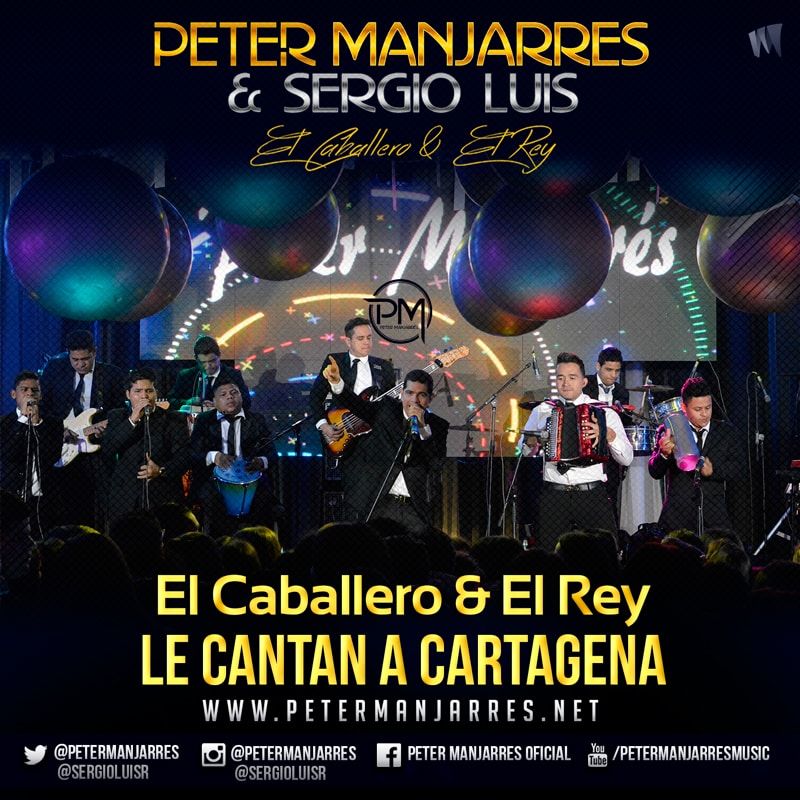 Peter Manjarres le cantara a Cartagena
