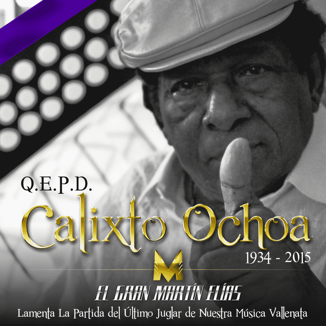 Maritin Elias lamenta muerte de Calixto Ochoa