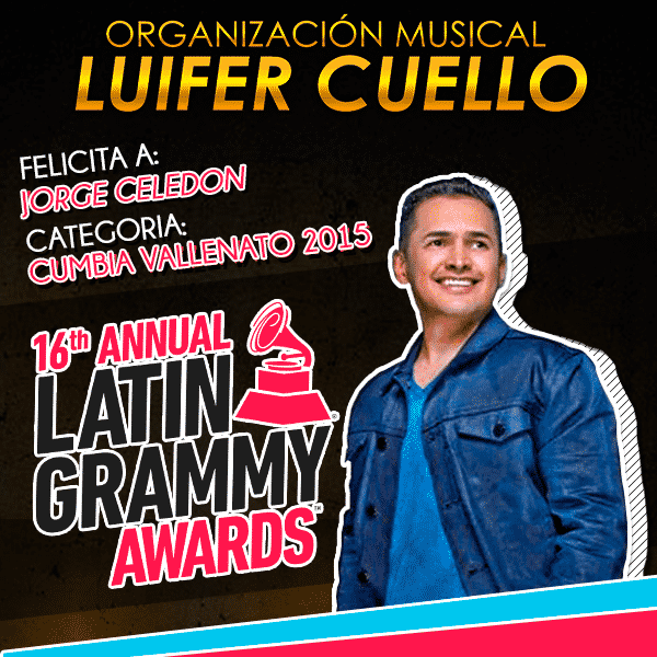 Jorge Celedon Ganador del Grammy Latino