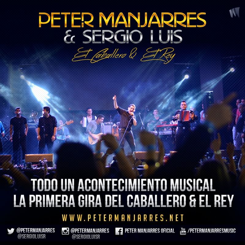 Peter Manjarres y Sergio Luis Rodriguez