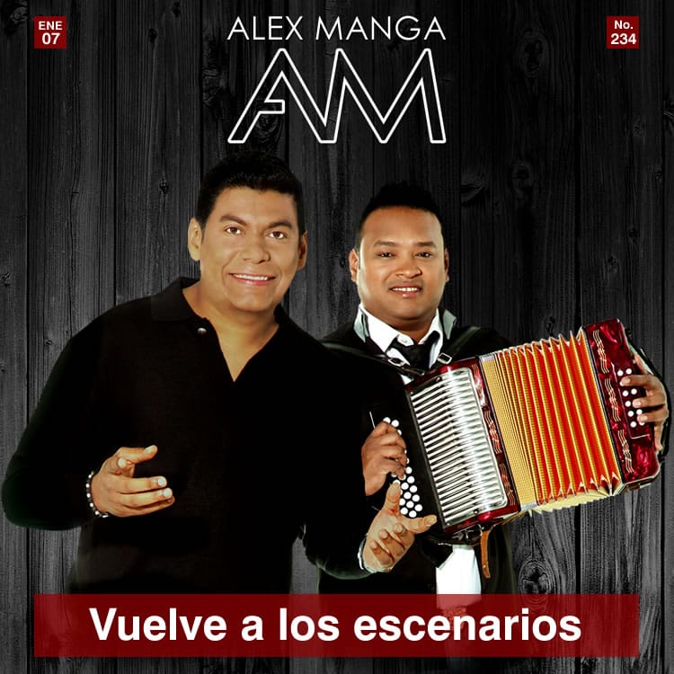 ALEX MANGA vuelve a los escenarios