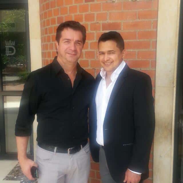 Ponchito Castro, manager de Jorge Celedón estuvo en Miami concretando la gira del artista para mediados de febrero en Estados Unidos