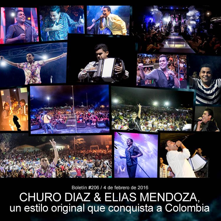 CHURO DIAZ & ELIAS MENDOZA, un estilo original que conquista a Colombia
