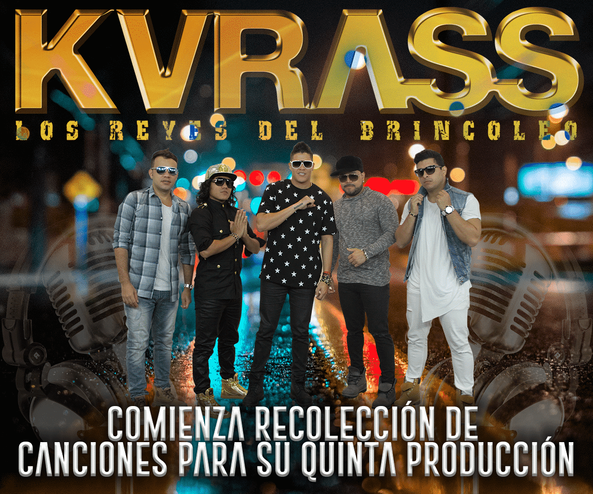 Grupo Kvrass Comienza Recolección De Canciones Para Su Quinta Producción