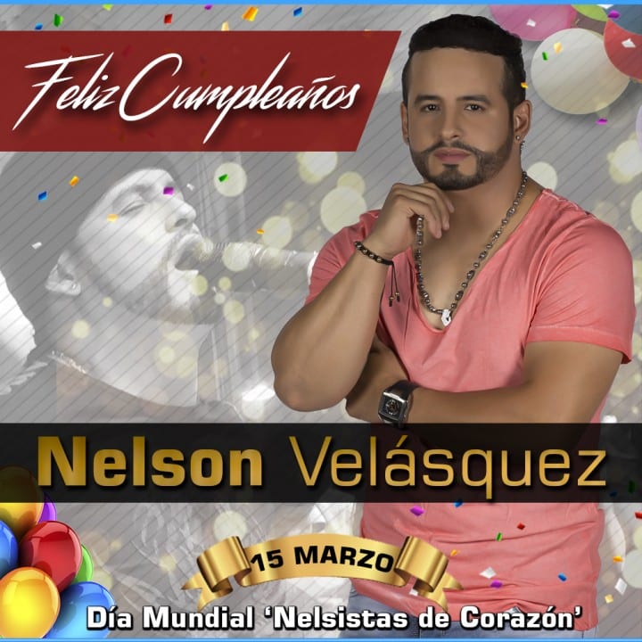 Feliz cumpleaños Nelson Velásquez.