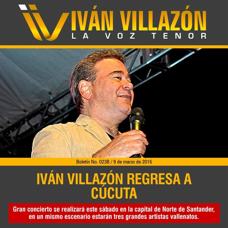 Iván Villazón regresa a Cúcuta