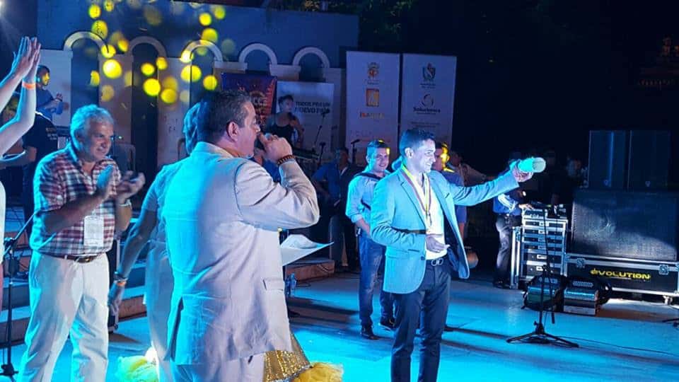 Jorge Celedon Recibio Triple de Oro en Ibague