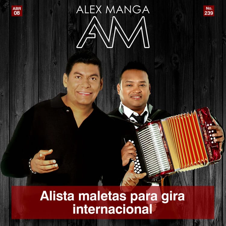 Alex Manga y Neno Beleño viajan a Mexico