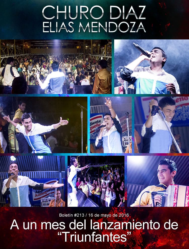 Churo Diaz & Elias Mendoza a un mes del lanzamiento de “Triunfantes”
