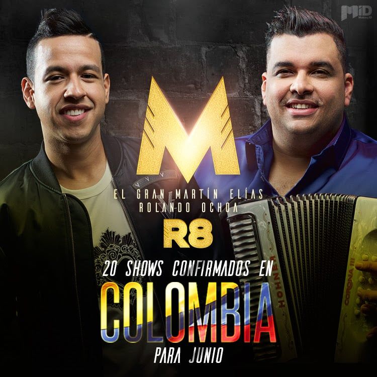 Martin y Rolando de gira por Colombia