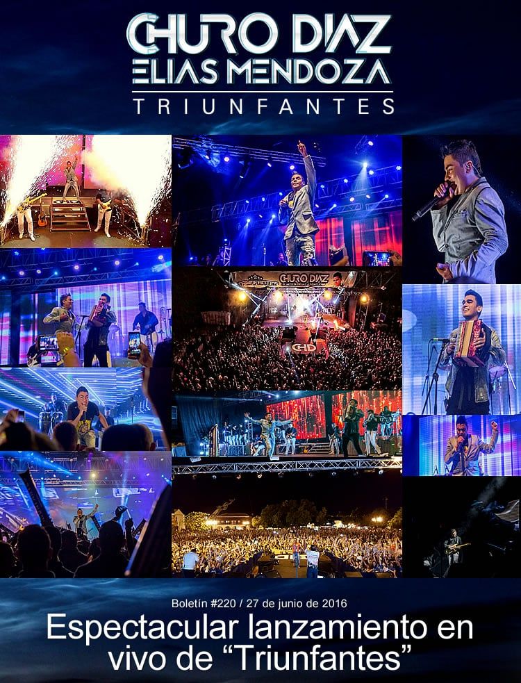 Espectacular lanzamiento en vivo de “Triunfantes” en Valledupar