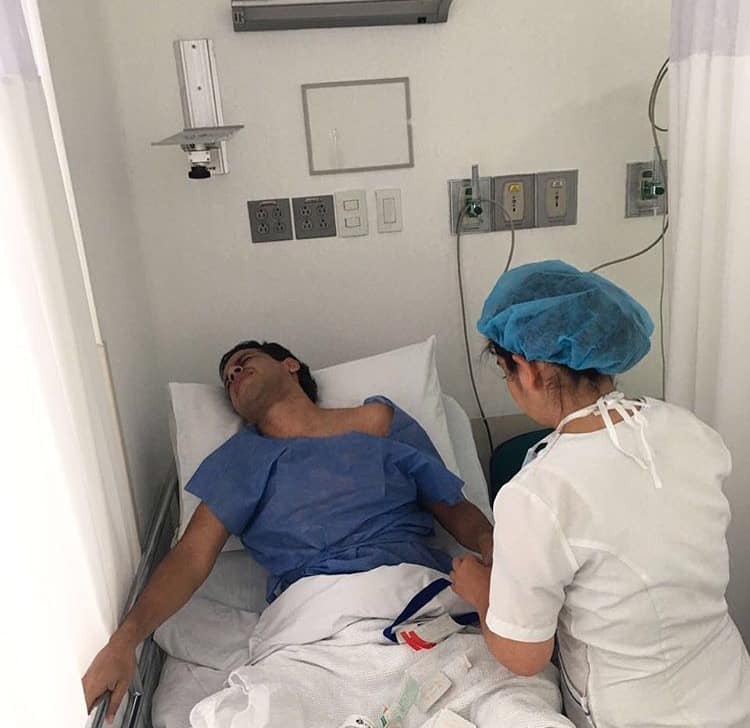 Martín Elías hospitalizado de Urgencia en Bogotá