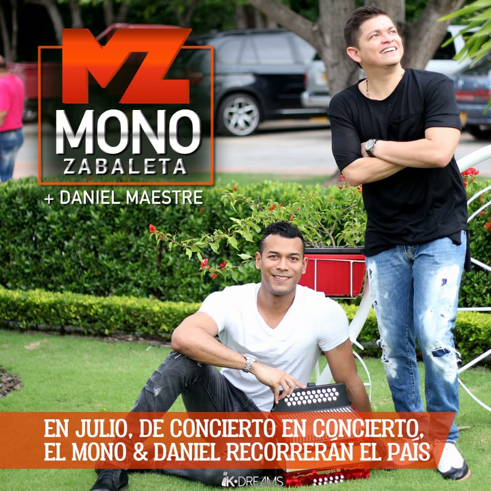 EL MONO ZABALETA & DANIEL MAESTRE RECORRERÁN EL PAÍS