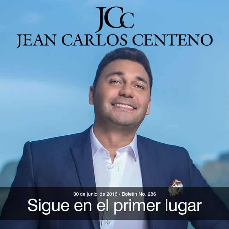 JEAN CARLOS CENTENO sigue en el primer lugar