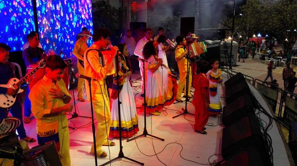 niños del vallenato Festival de la Loma