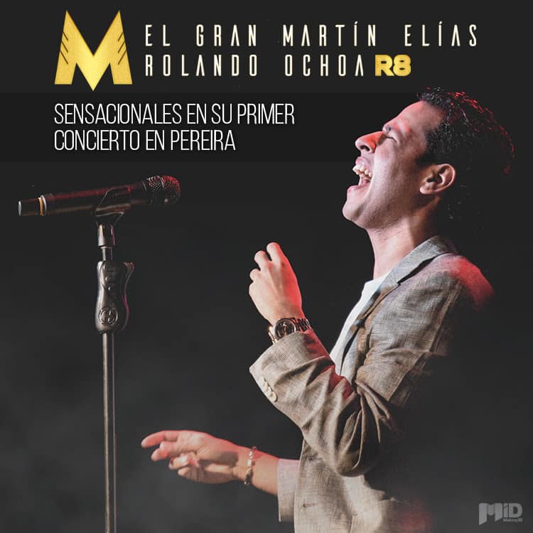 Martín Elías & Rolando Ochoa sensacionales en su primer concierto en Pereira