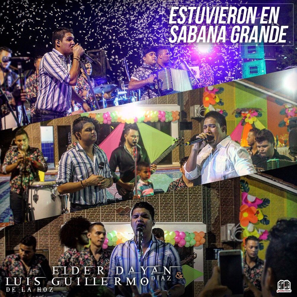 Elder Dayan Díaz y Luis Guillermo de la Hoz estuvieron en Sabana grande