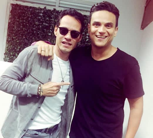 Marc Anthony y Silvestre Dangond