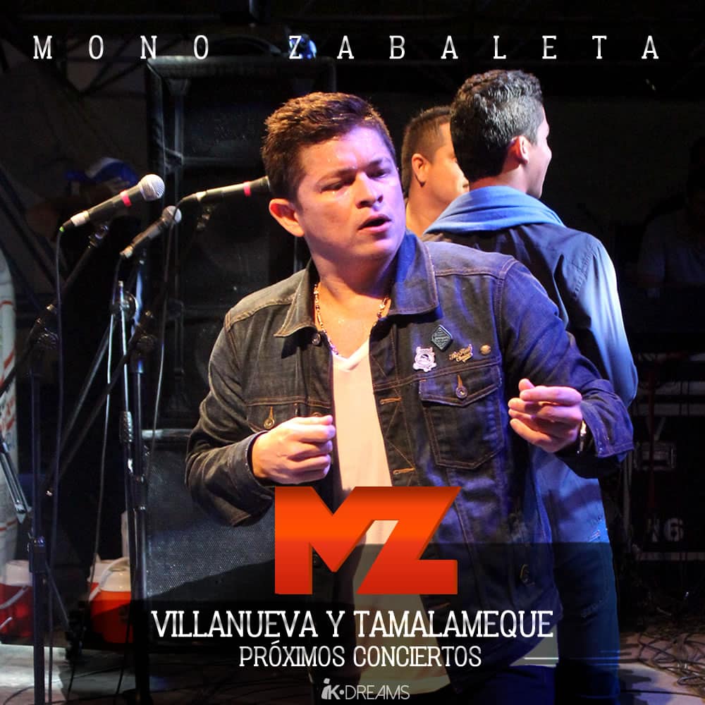 Mono Zabaleta Villanueva y Tamalameque próximos conciertos