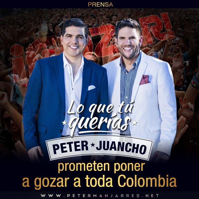 Peter Manjarrés y Juancho de la Espriella pondran a gozar a toda colombia