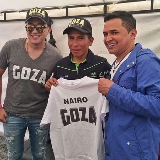 Nairo Quintana, GOZA con Jorge Celedón y Sergio Luís Rodríguez