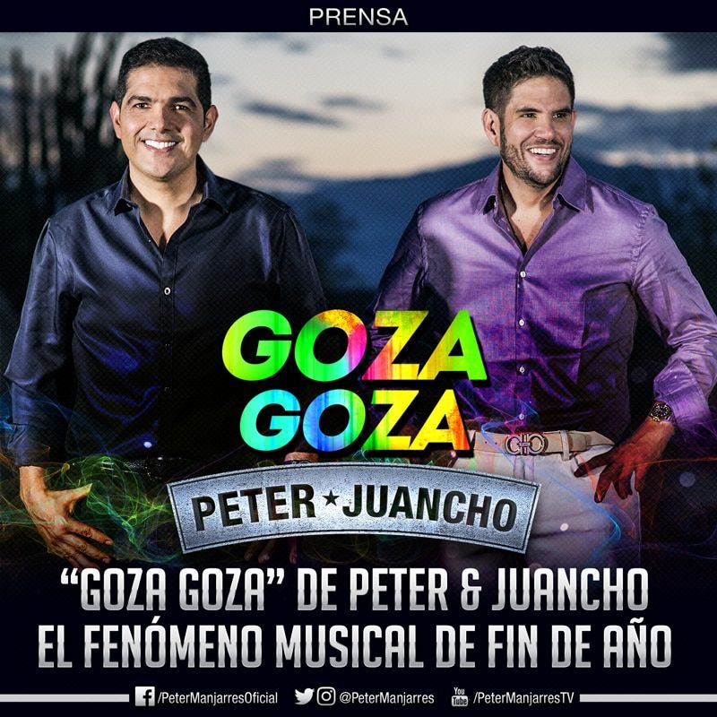 Goza Goza de Peter Manjarrés & Juancho de la Espriella un verdadero fenómeno musical