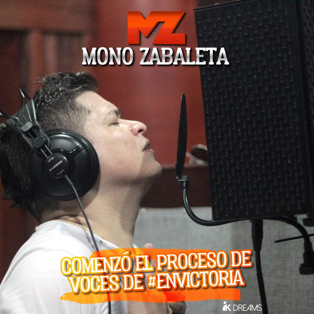MONO ZABALETA COMENZÓ EL PROCESO DE VOCES DE SU PRÓXIMO ÁLBUM