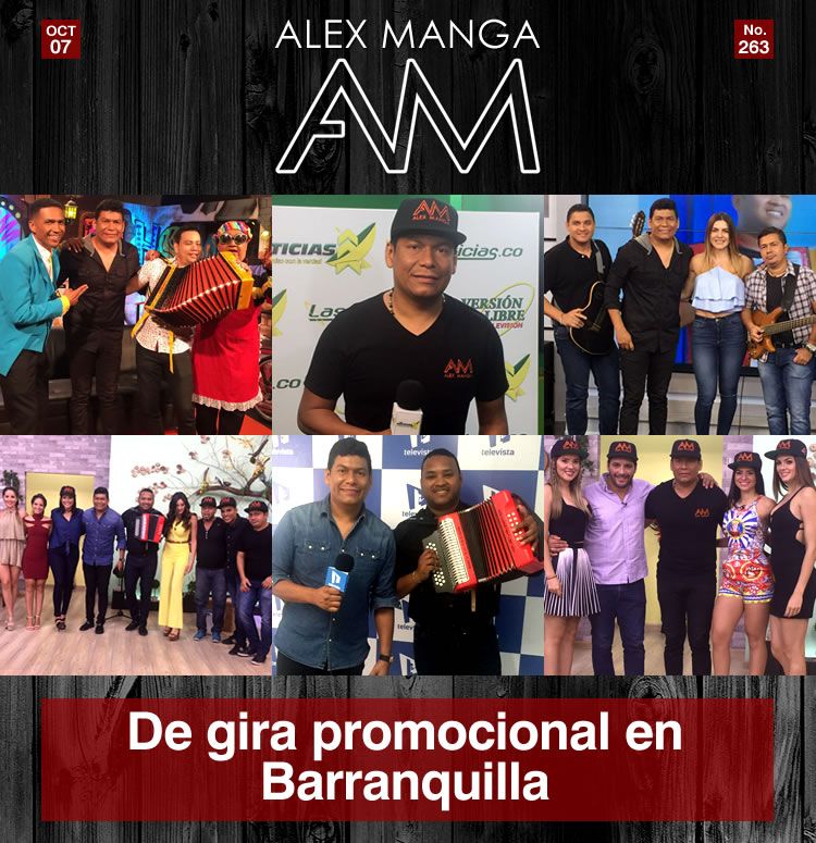 Alex Manga en Barranquilla