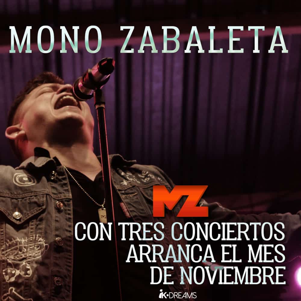 Gira del Mono Zabaleta en Noviembre