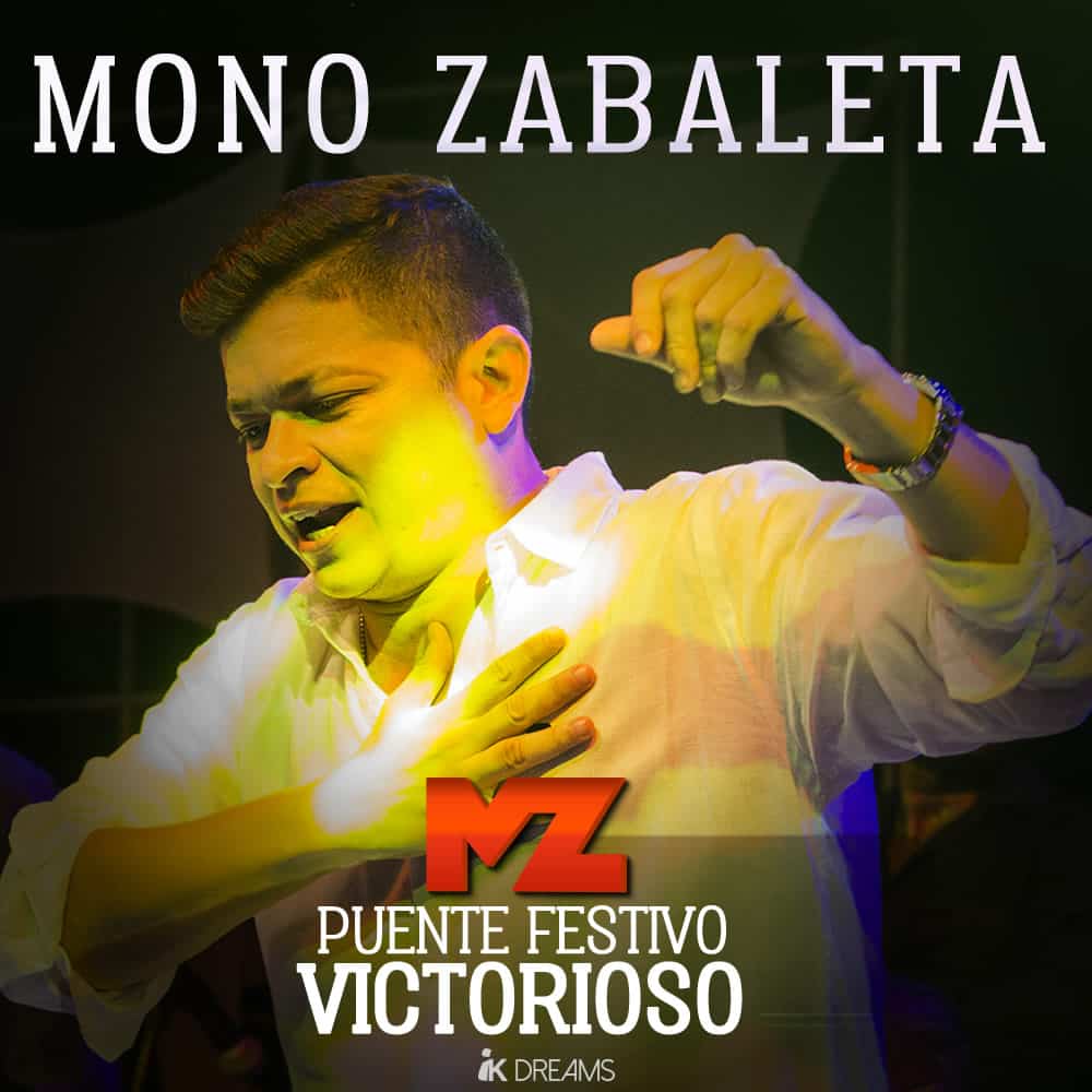 Mono Zabaleta puente festivo victorioso