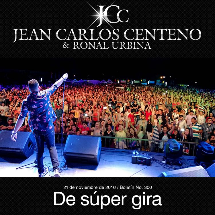 Jean Carlos Centeno de súper gira | Vallenatoalcien.com