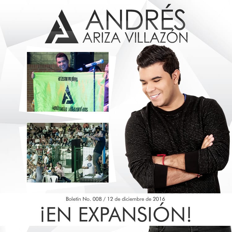 ¡ANDRÉS ARIZA VILLAZÓN en expansión!