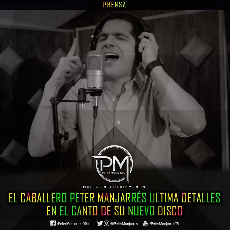 Peter Manjarrés ultima detalles en el canto de su nuevoPeter Manjarrés ultima detalles en el canto de su nuevoPeter Manjarrés ultima detalles en el canto de su nuevo