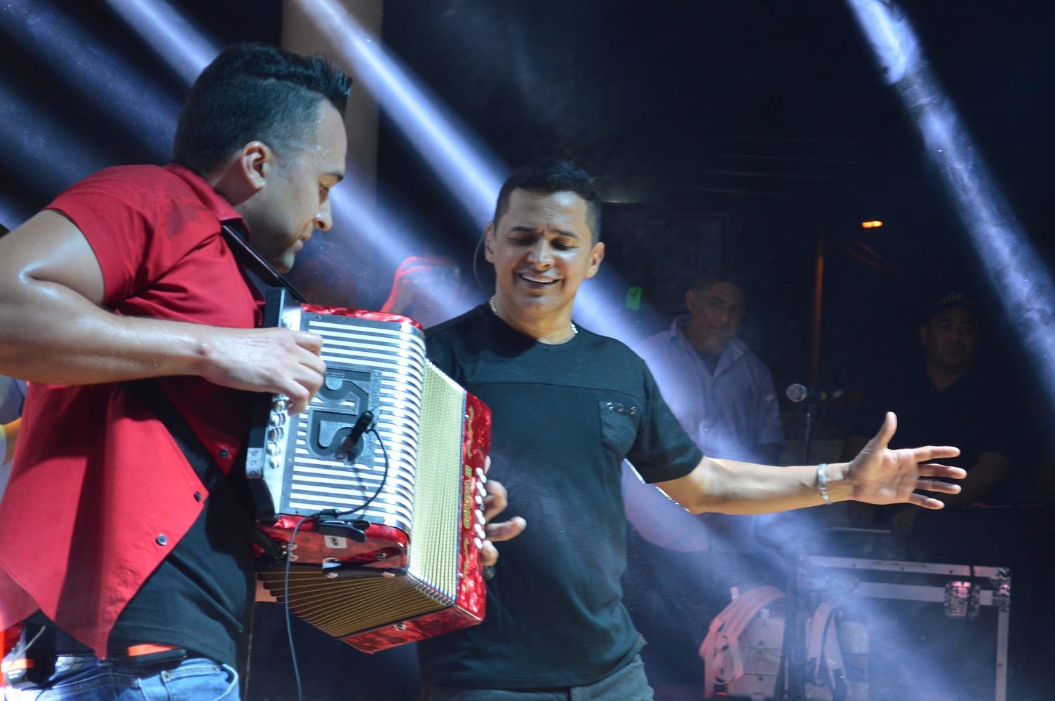 Jorge Celedón y Sergio Luis