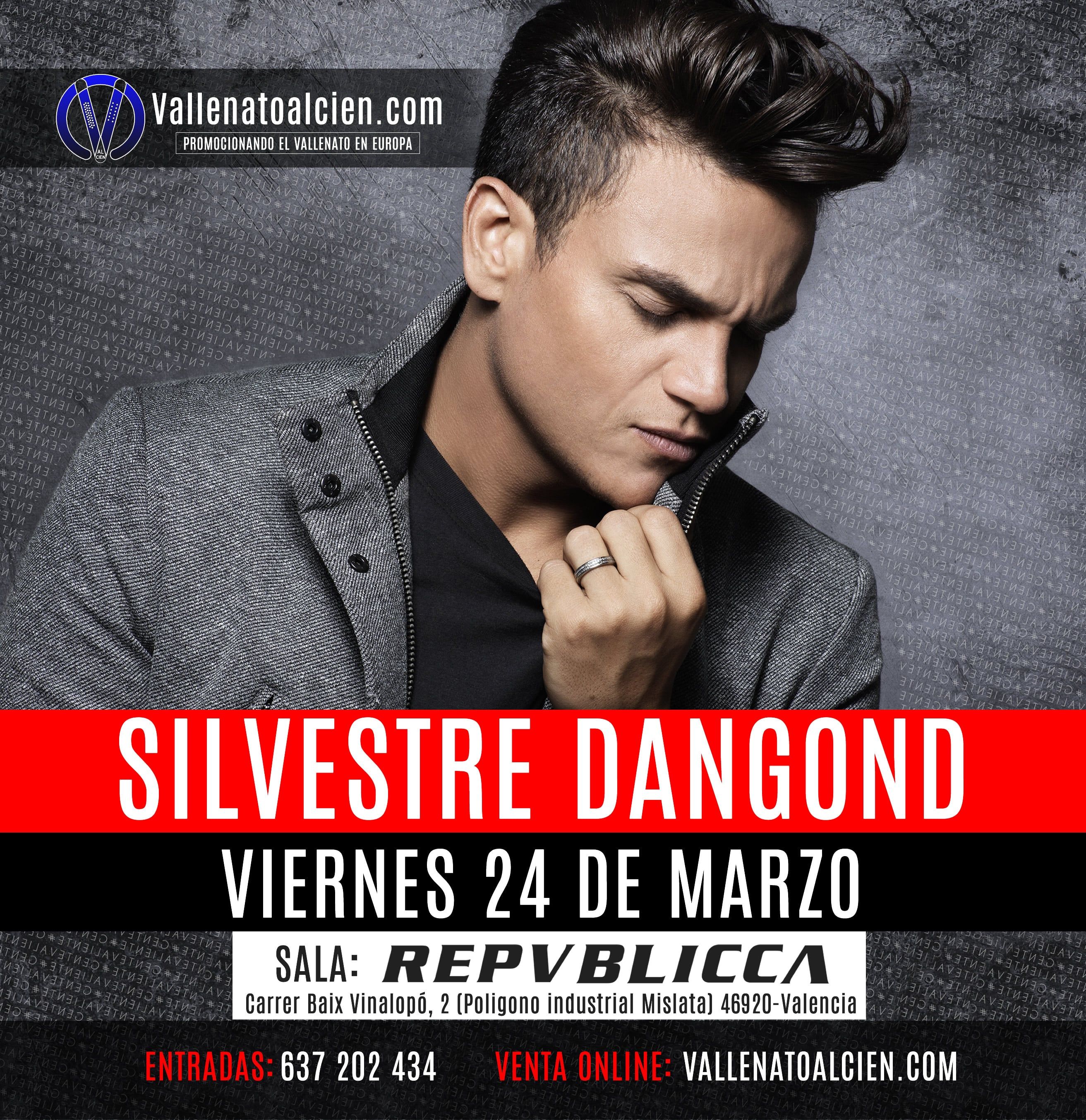 24 de Marzo Silvestre Dangond en Valencia