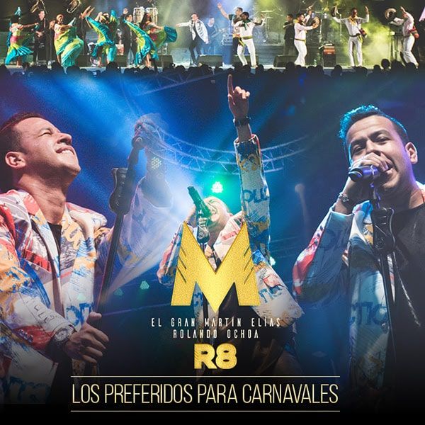 El gran Martín Elías & Rolando Ochoa los preferidos para carnavales