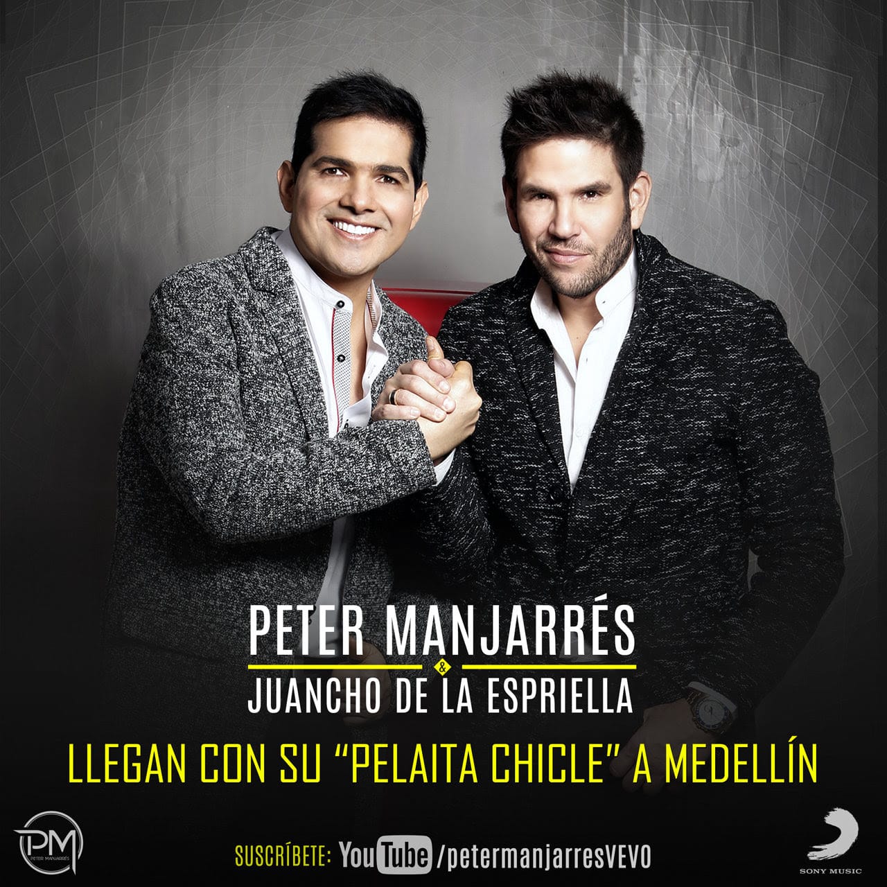 La pelaita Chicle Peter y Juancho de la Espriella