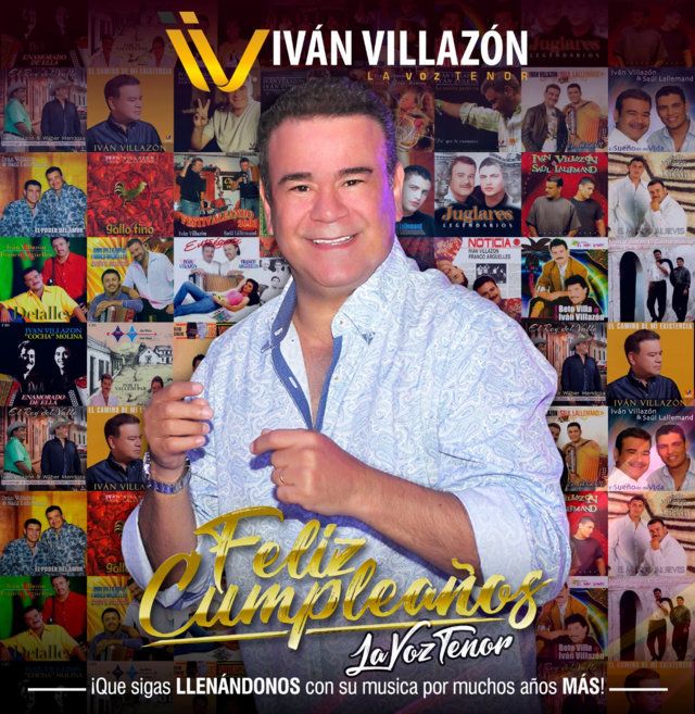 Feliz cumpleaños Iván Villazón