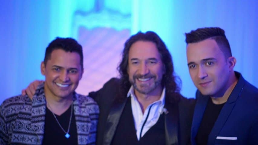 Jorge Celedón, Marco Antonio Solis y Sergio Luis Rodríguez