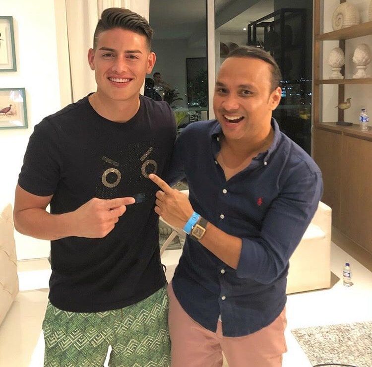 Wilfran Castillo y James Rodriguez