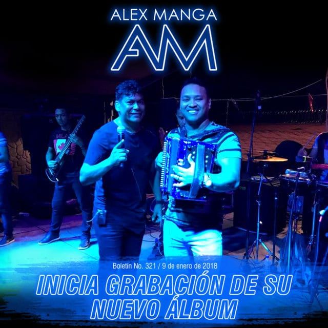 Alex Manga y Neno Beleño inicia grabación de su nuevo álbum