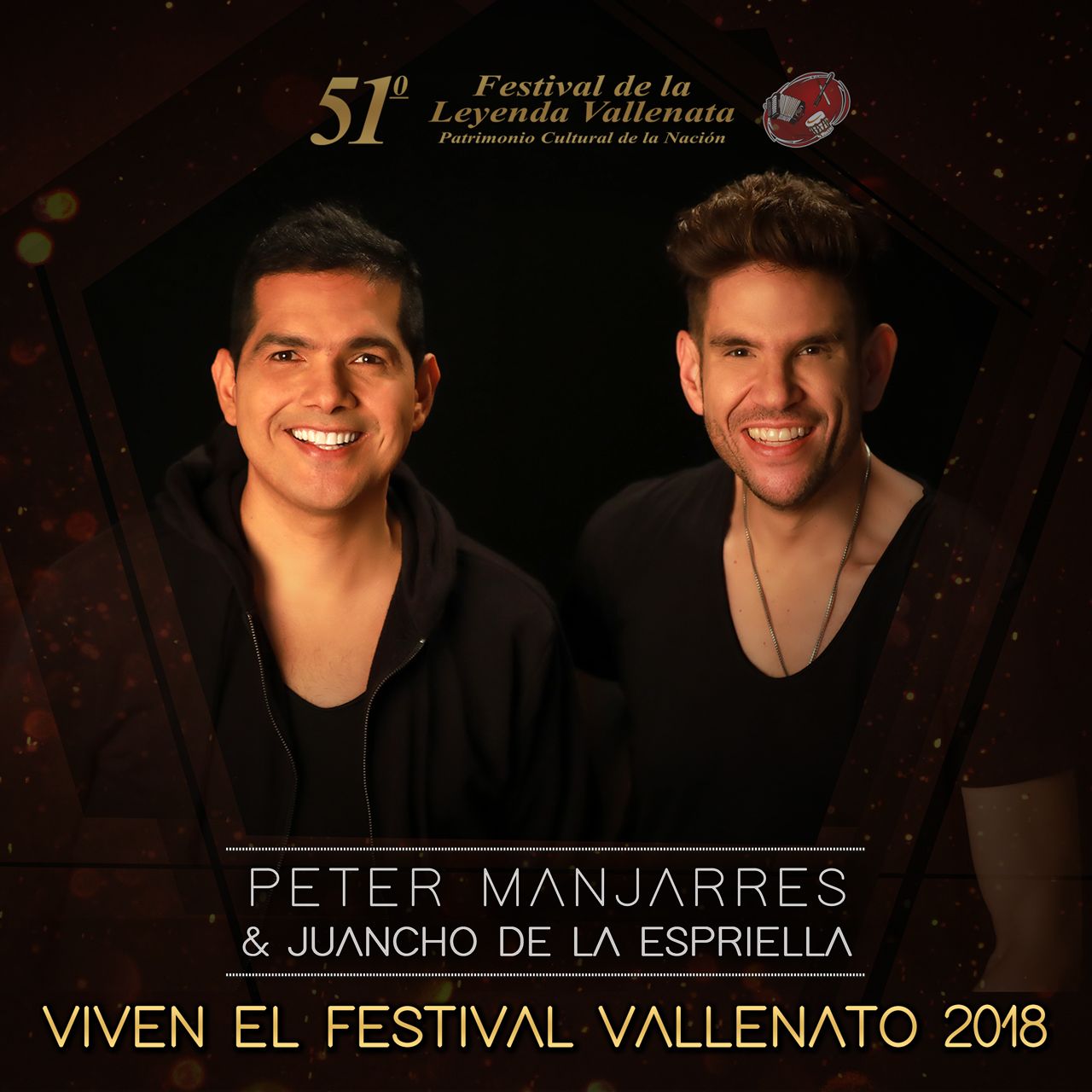 Peter Manjarrés y Juancho de la Espriella
