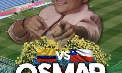 Osmar Pérez cantará el himno de Colombia en el partido de Colombia vs Chile