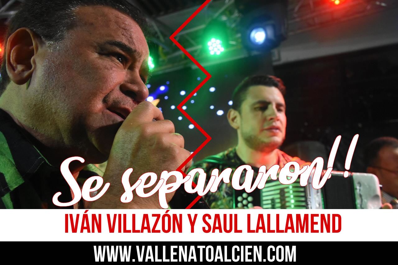 Se separaron Iván Villazón y Saul Lallemand