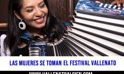 Las mujeres se toman el festival vallenato, wendy corzo