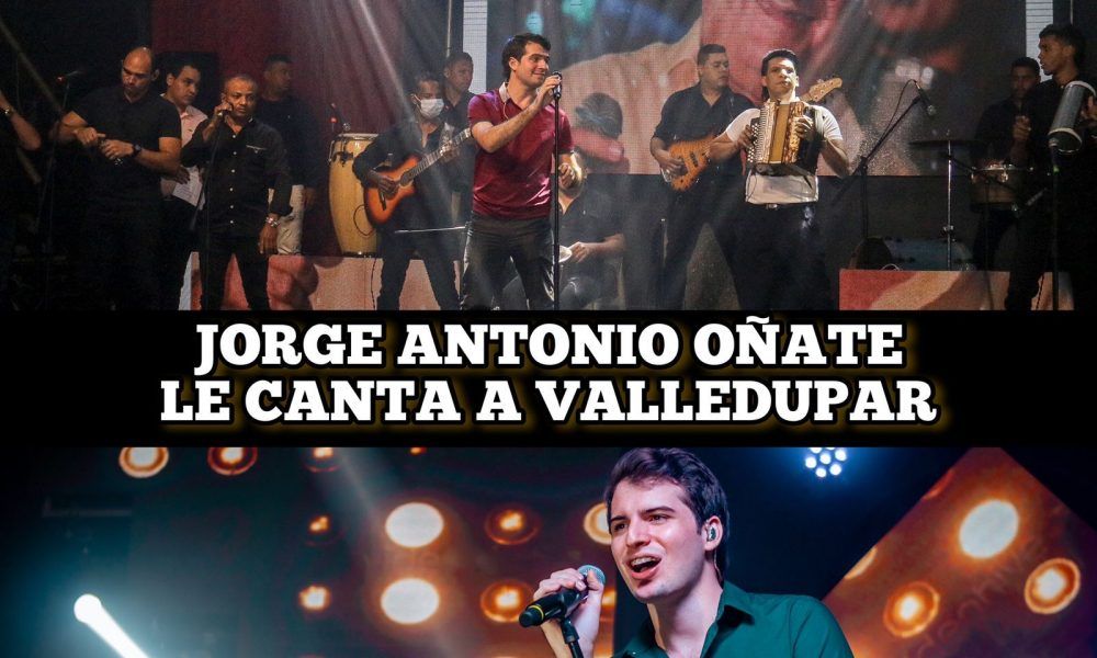 Jorge Antonio Oñate le cantará a Valledupar
