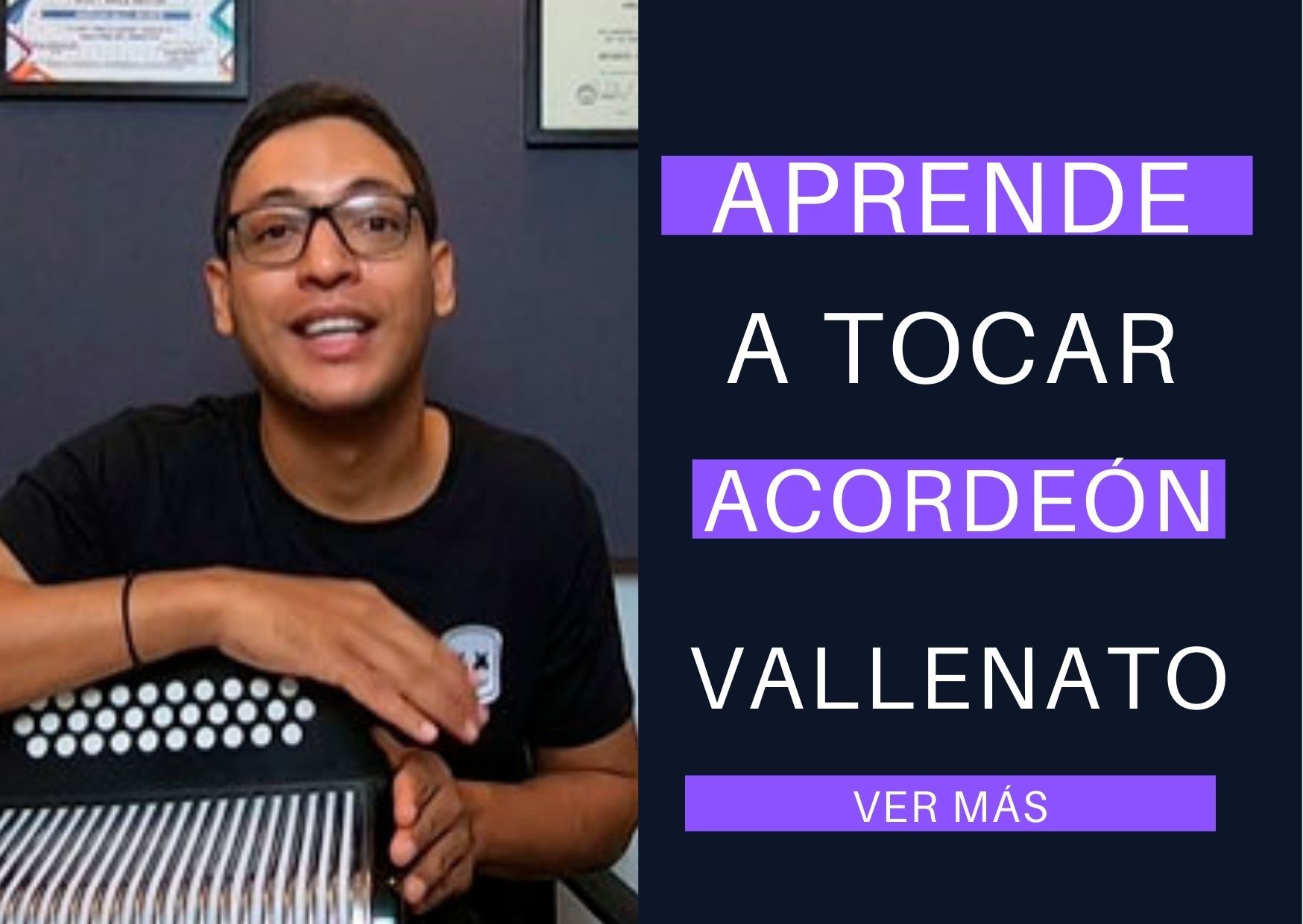 Clases de acordeon Vallenato